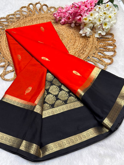 Rf Bentex Peacock Butta Cout Semi Crape