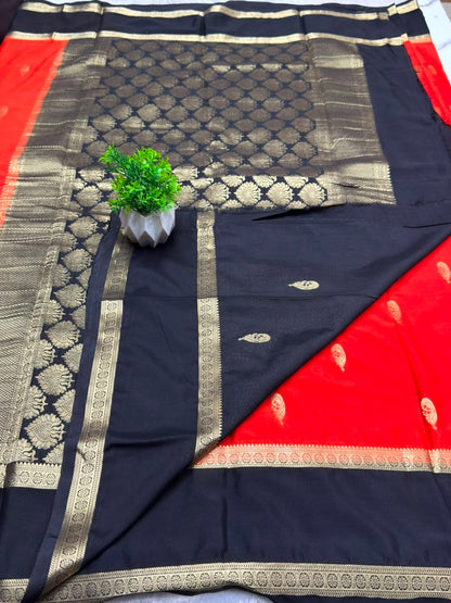 Rf Bentex Peacock Butta Cout Semi Crape