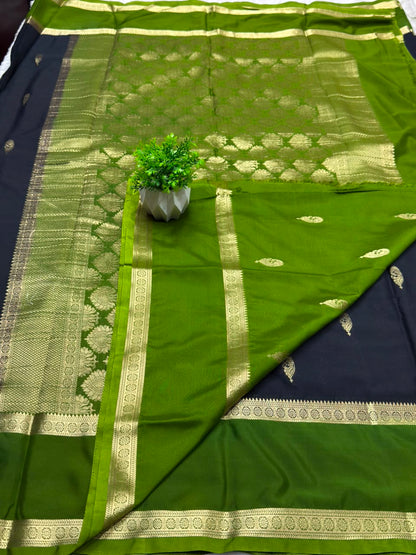 Rf Bentex Peacock Butta Cout Semi Crape
