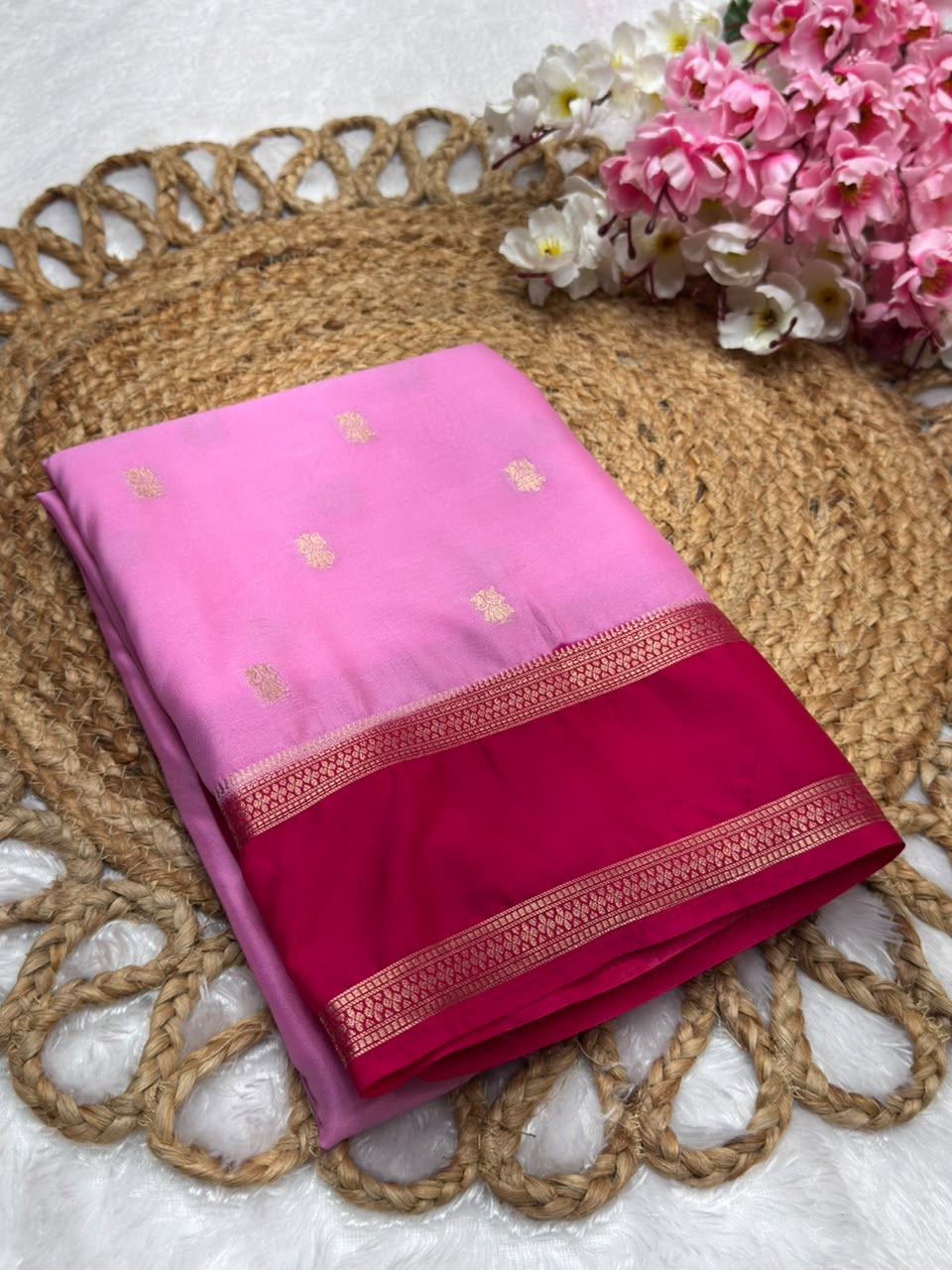 Ms Lotus Butti Bentex Cont Semi Crepe