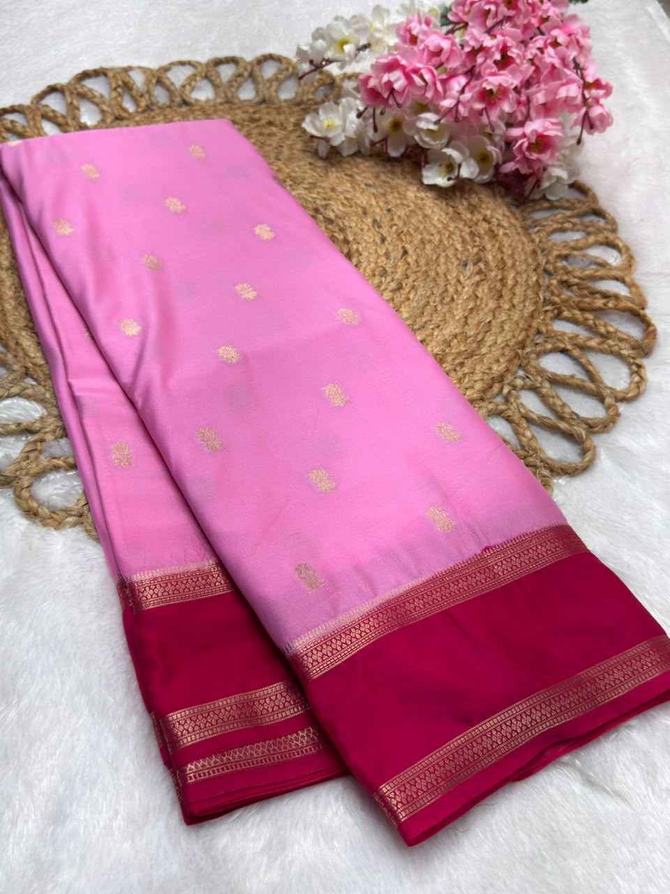 Ms Lotus Butti Bentex Cont Semi Crepe