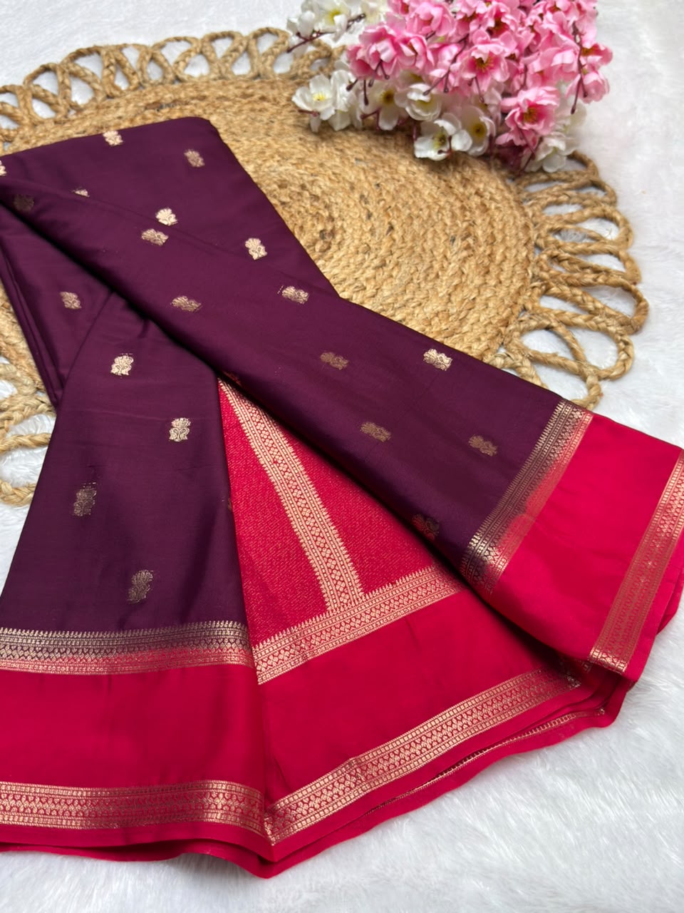 Ms Lotus Butti Bentex Cont Semi Crepe