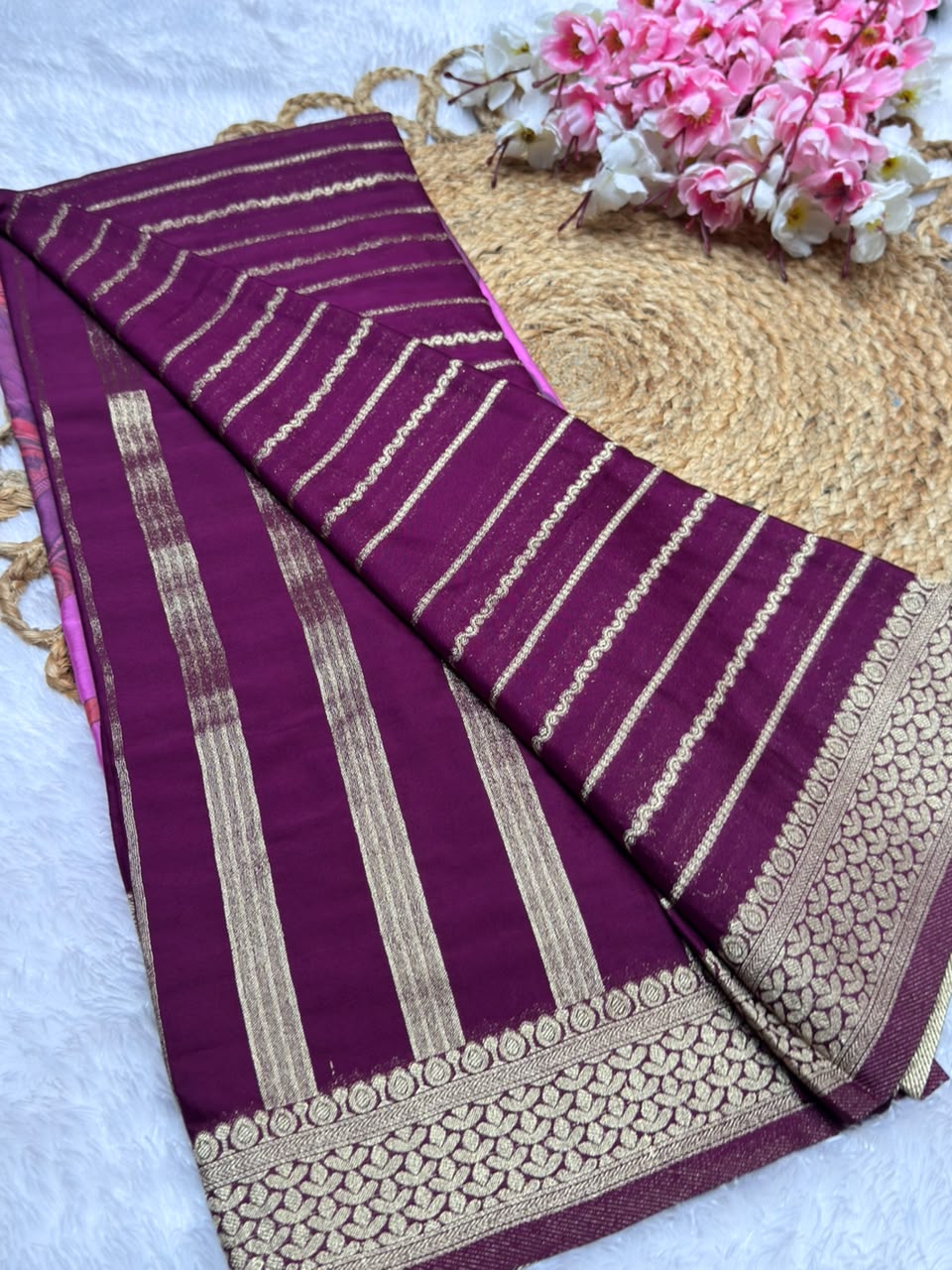Premium Kalamkari Crepe