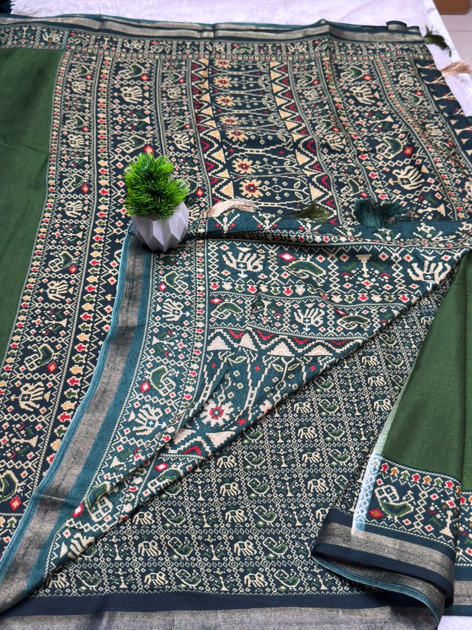 Fancy Printed Saree