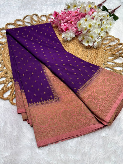 Khaddi Georgette Coco Zari