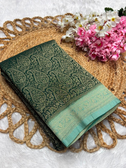Premium Brocade Kerry Contrast