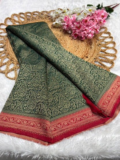 Premium Brocade Kerry Contrast