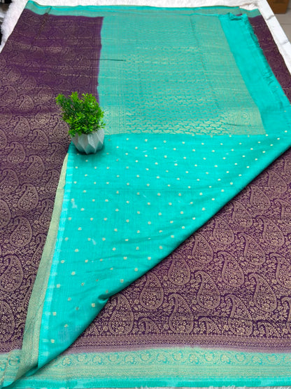 Premium Brocade Kerry Contrast