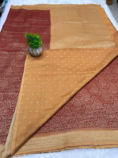Premium Brocade Kerry Contrast