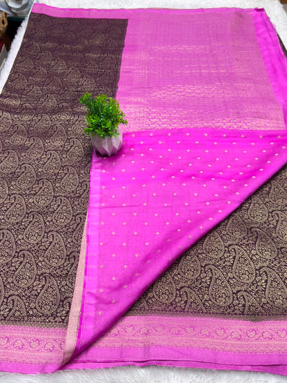 Premium Brocade Kerry Contrast