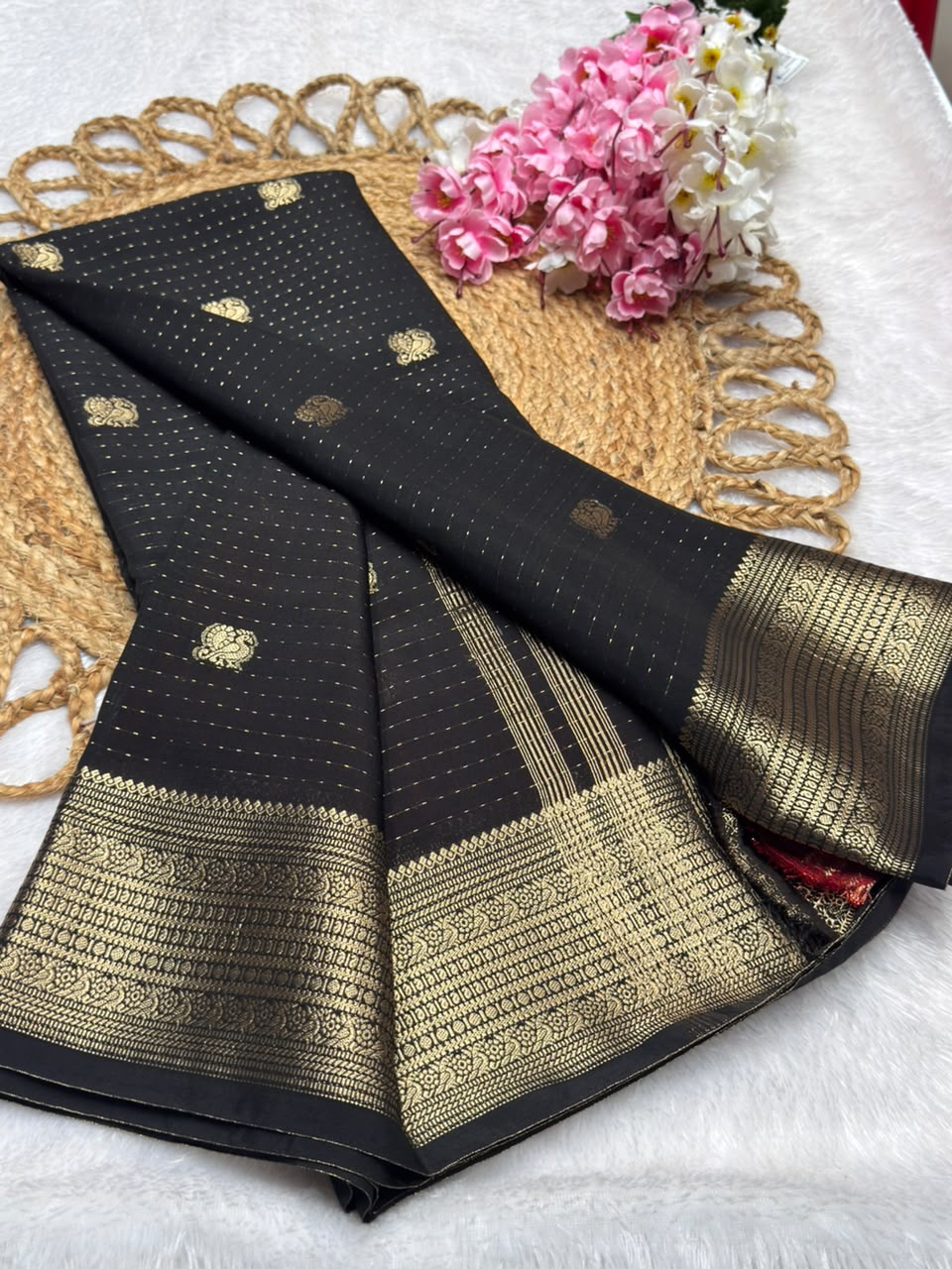 Viscose Silk Contrast Blouse