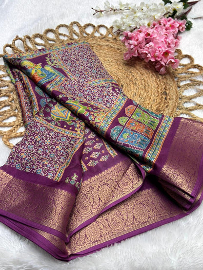 Kum Kum Kalamkari Print