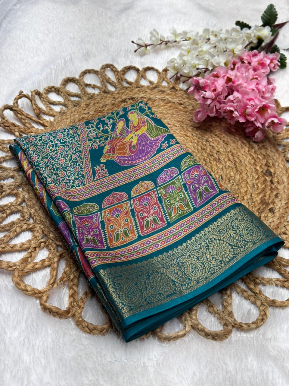 Kum Kum Kalamkari Print