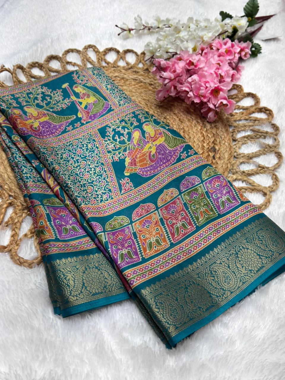 Kum Kum Kalamkari Print