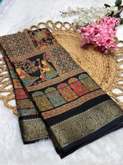 Kum Kum Kalamkari Print