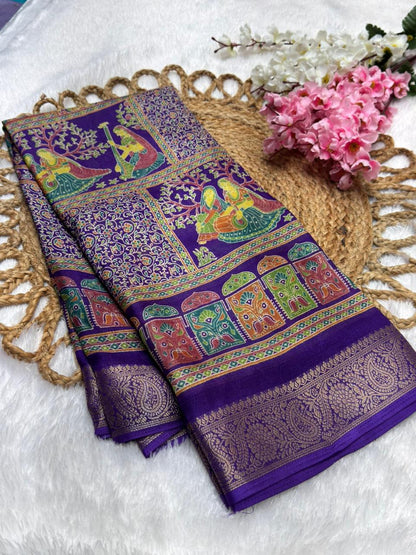 Kum Kum Kalamkari Print