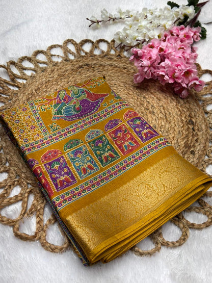 Kum Kum Kalamkari Print