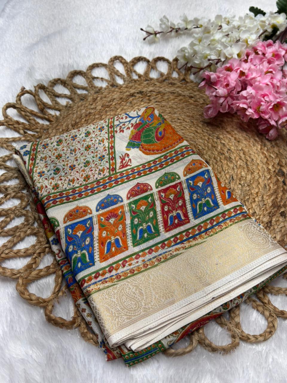 Kum Kum Kalamkari Print