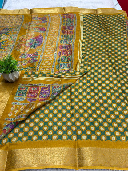 Kum Kum Kalamkari Print