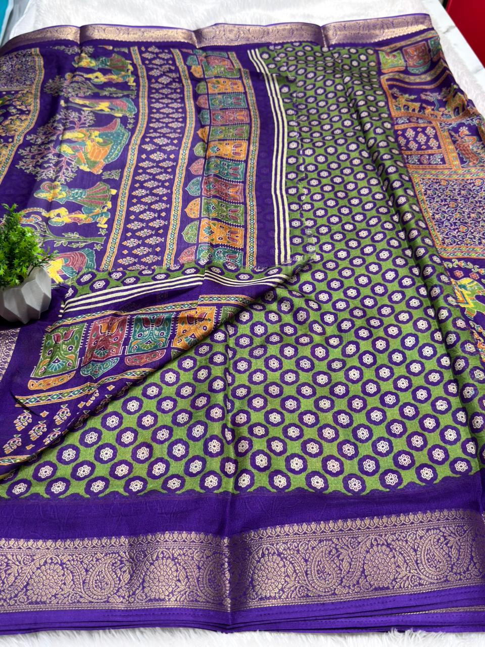 Kum Kum Kalamkari Print