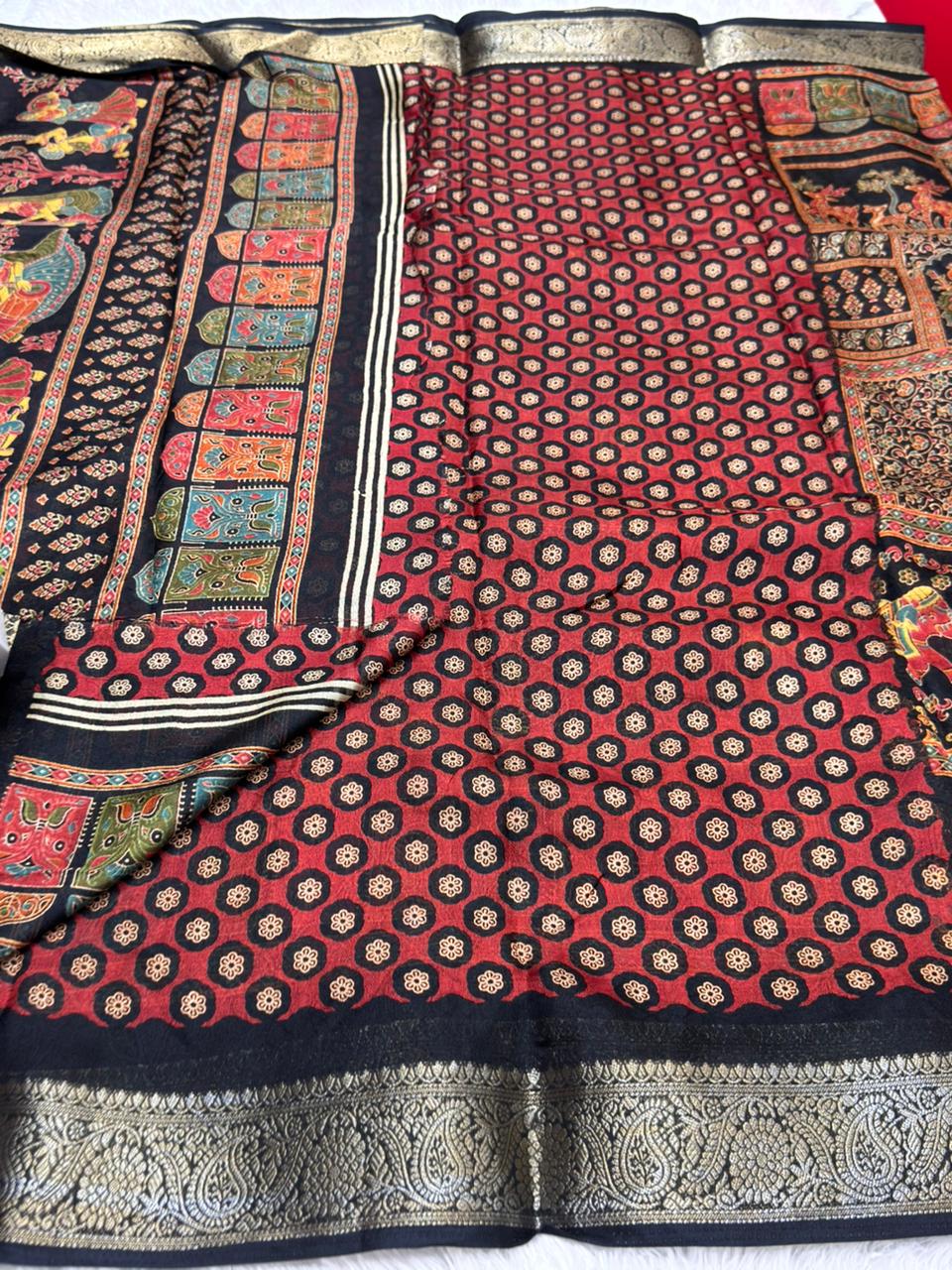 Kum Kum Kalamkari Print