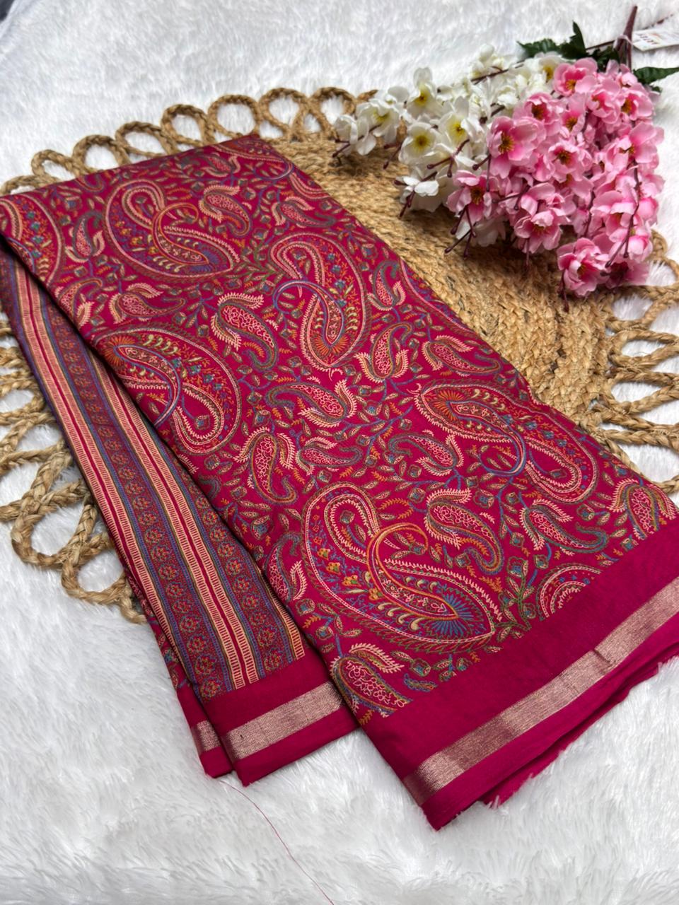 Royal Rajsutra Kashmiri Print