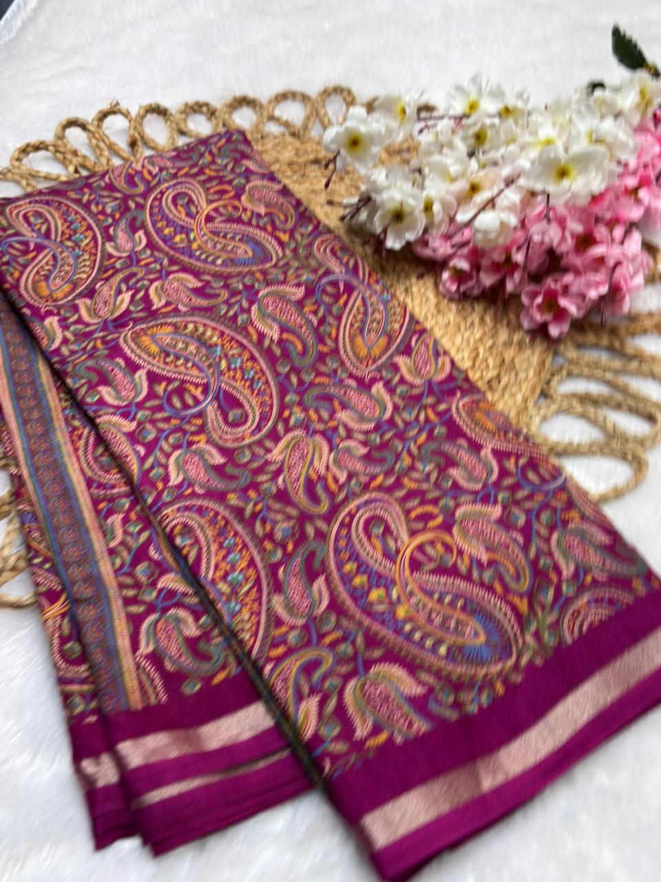 Royal Rajsutra Kashmiri Print