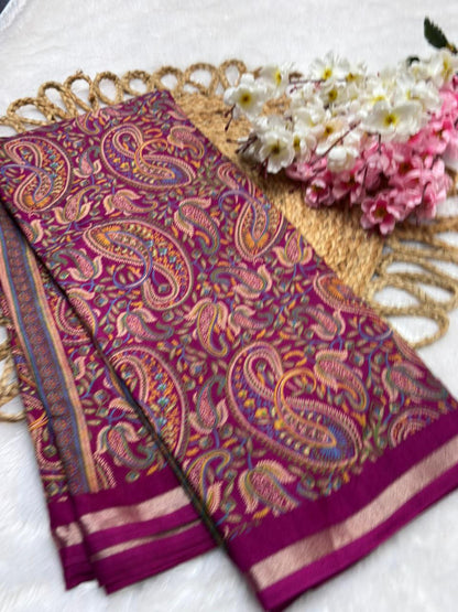 Royal Rajsutra Kashmiri Print