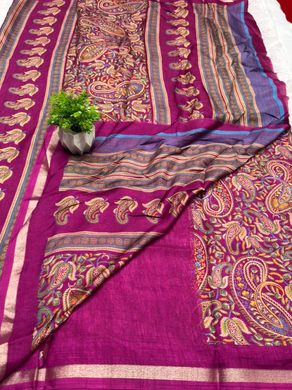 Royal Rajsutra Kashmiri Print