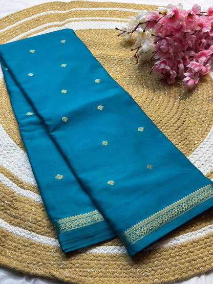 Mysore Crepe Silk Piping Border