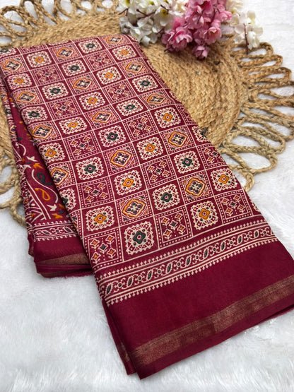 Printed Mul Cotton