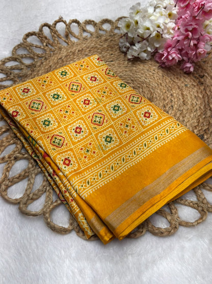Printed Mul Cotton