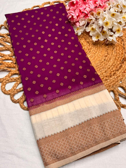 Premium Semi Khaddi Banarasi Georgette - SMK2073