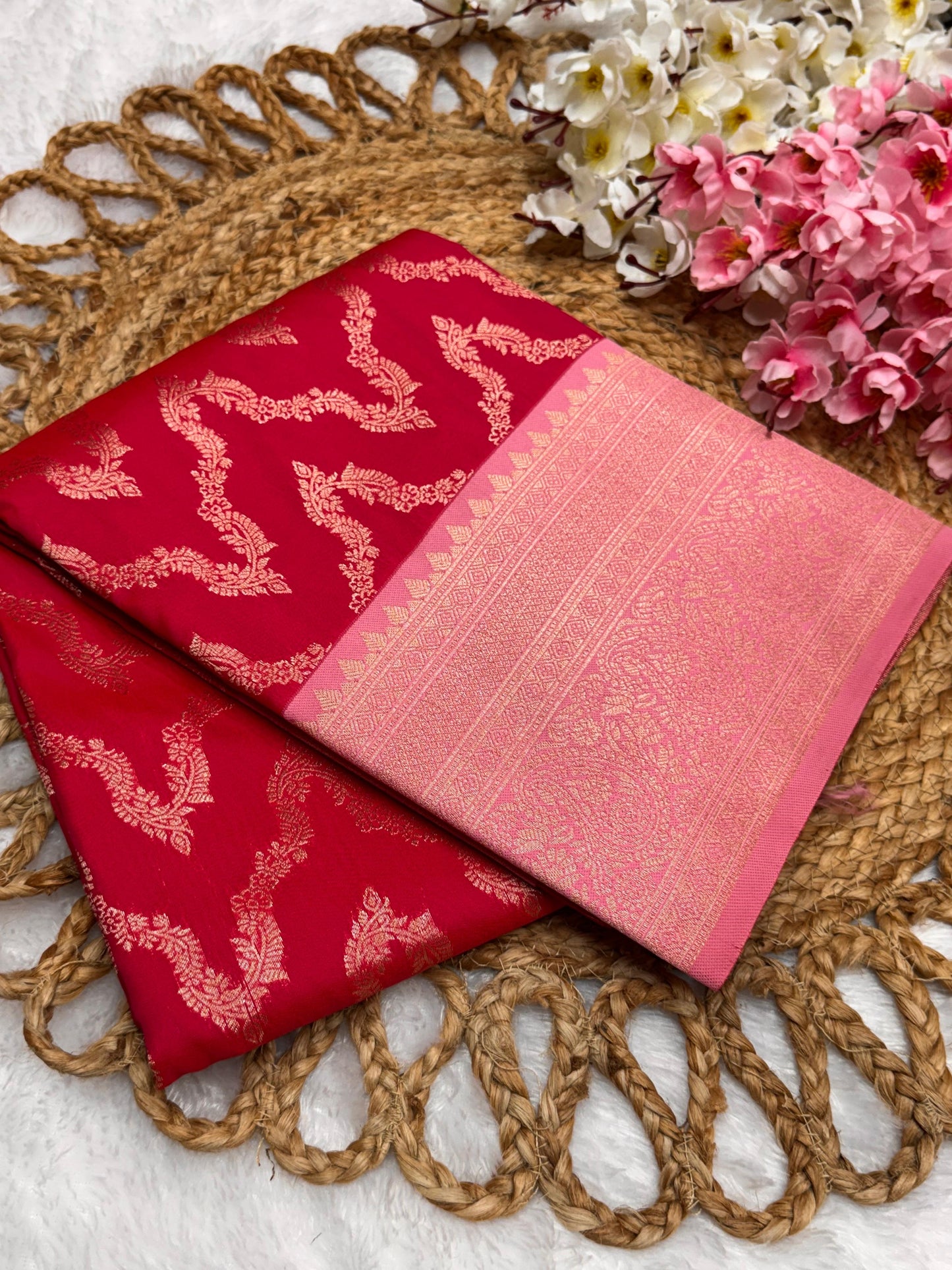 Necklace Pattu Contrast