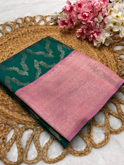 Necklace Pattu Contrast