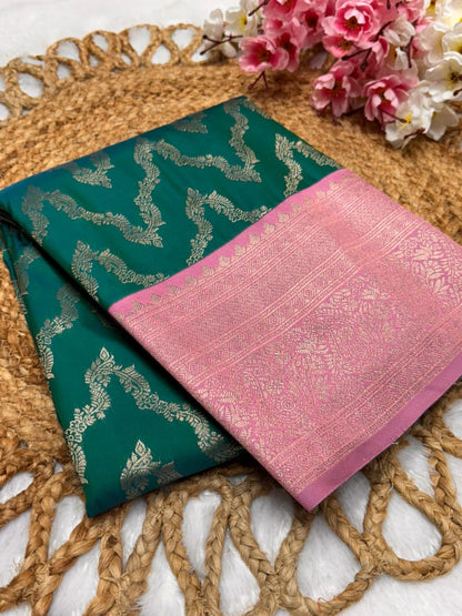 Necklace Pattu Contrast