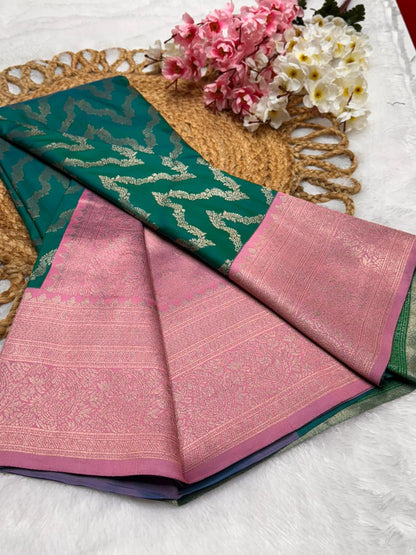 Necklace Pattu Contrast