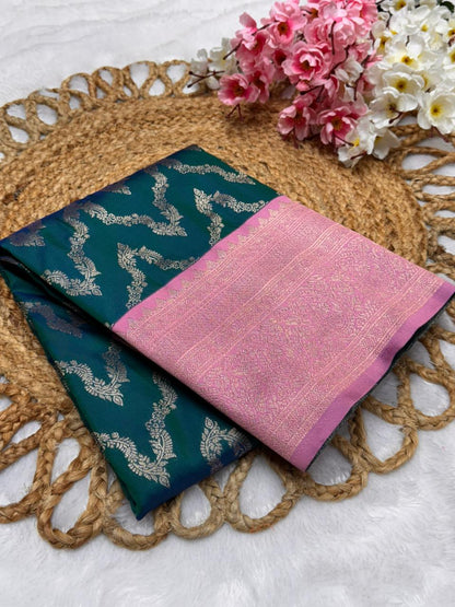 Necklace Pattu Contrast