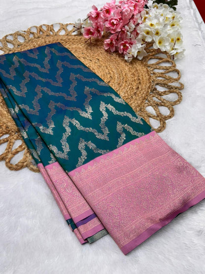 Necklace Pattu Contrast