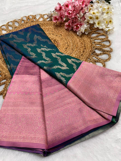 Necklace Pattu Contrast