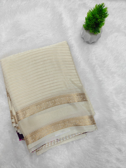 Viscose Stripes Bentex Crape