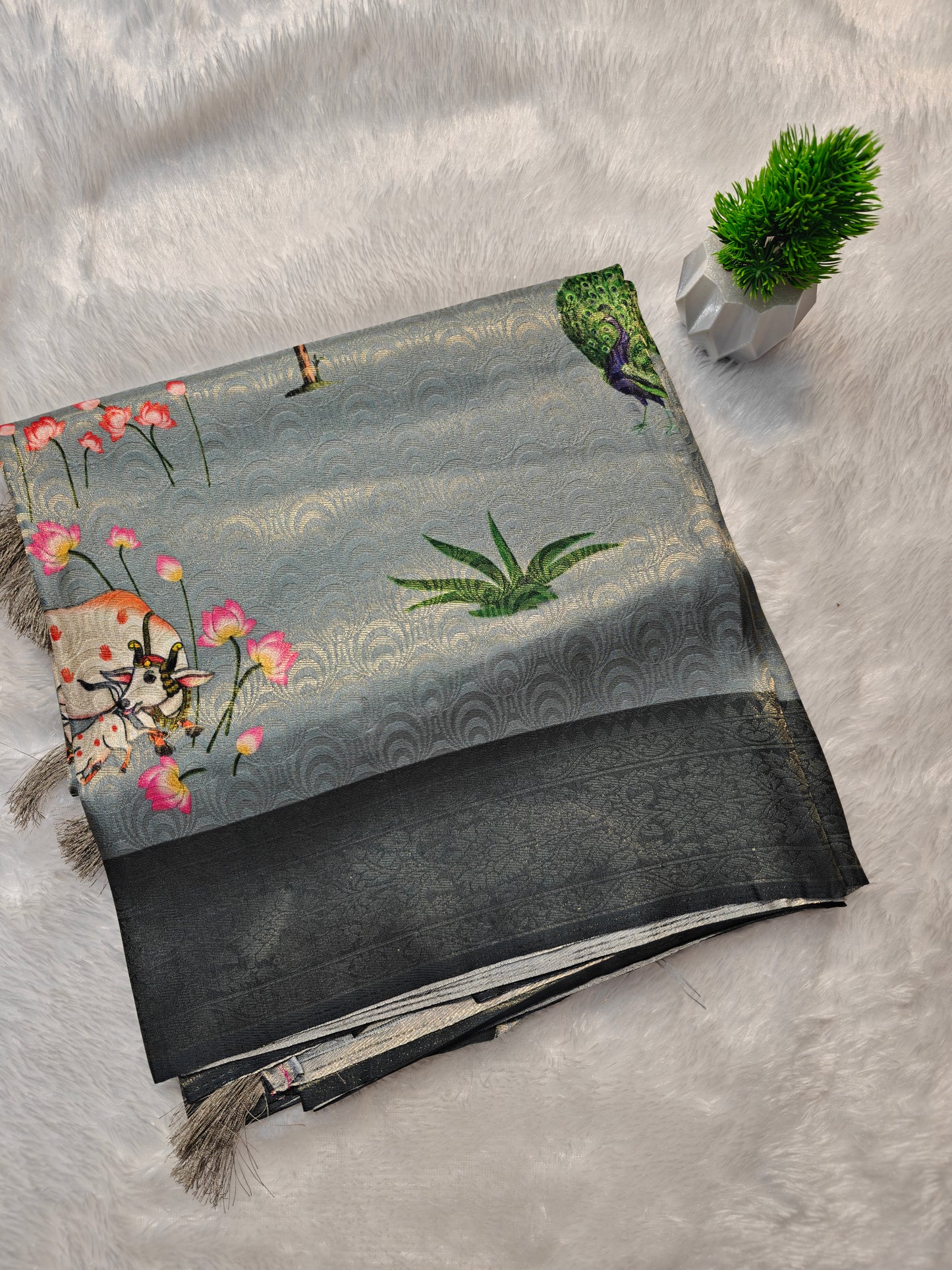 Printed Semi Silk