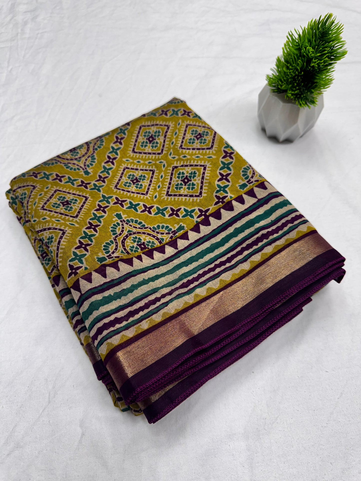 Mul Cotton Viscose kalamkari