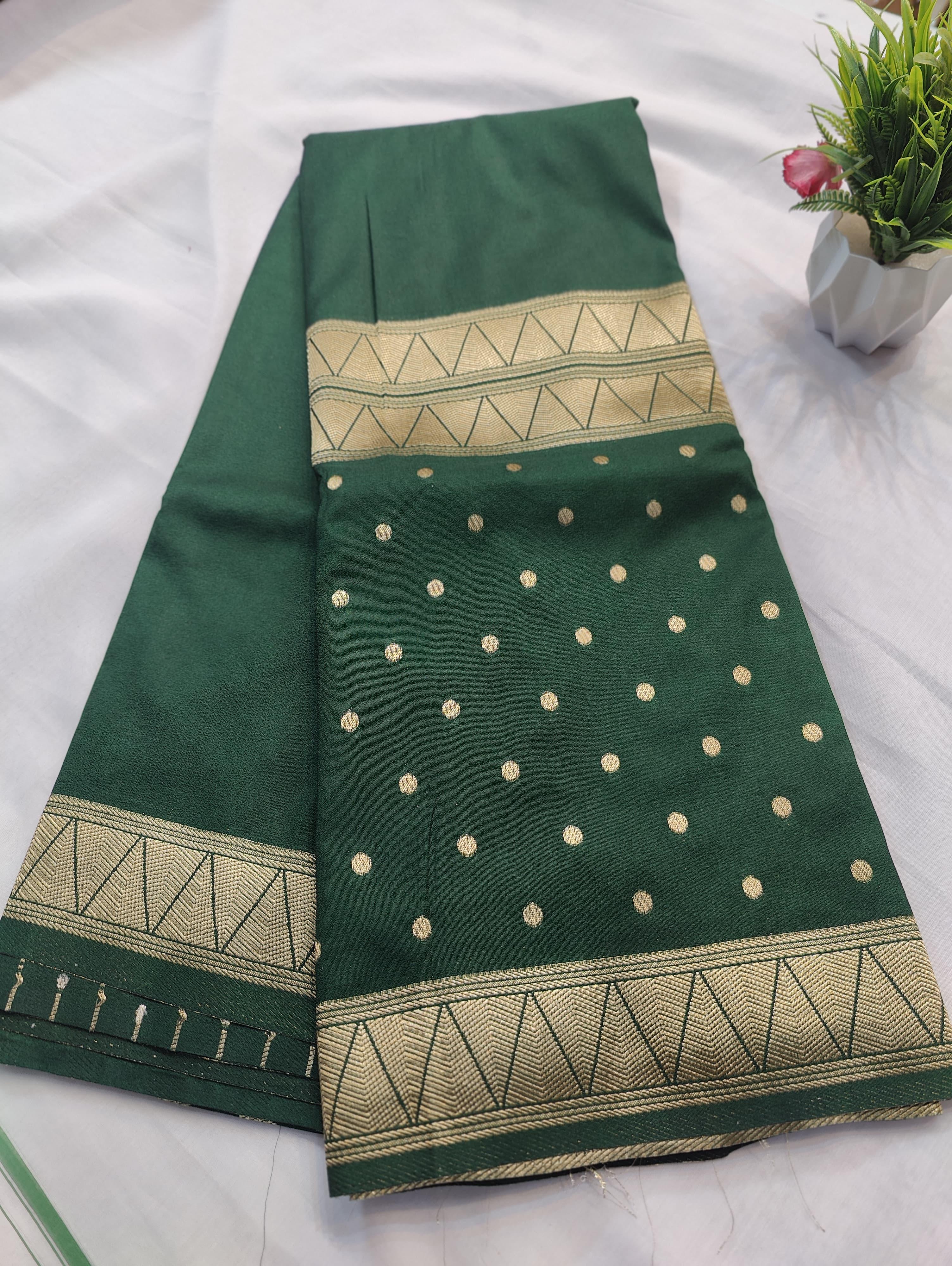 Premium Crepe Butta Border