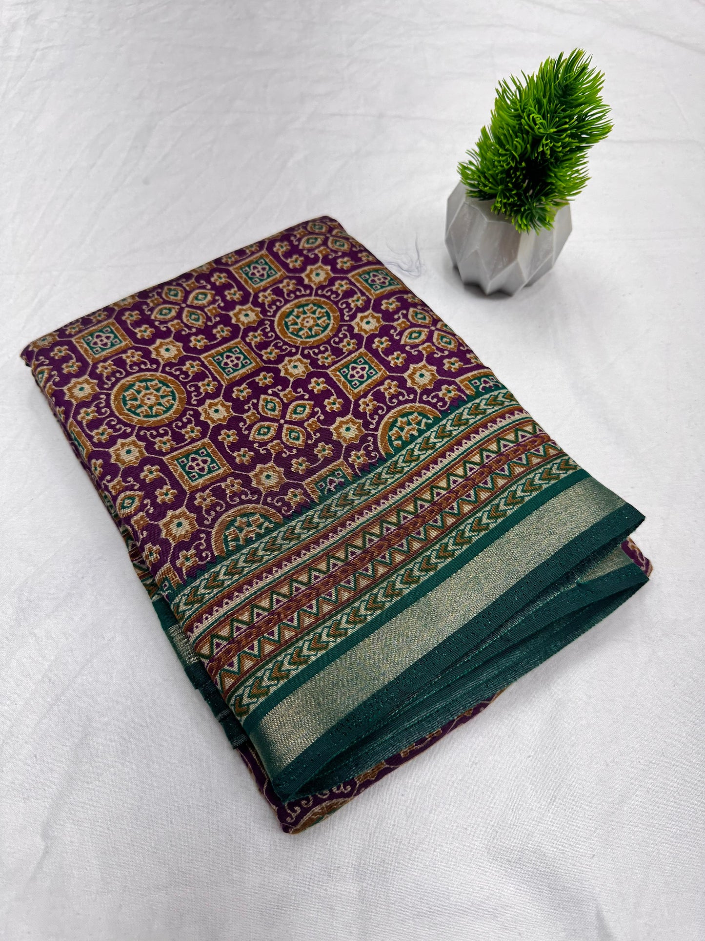 Mul Cotton Viscose kalamkari