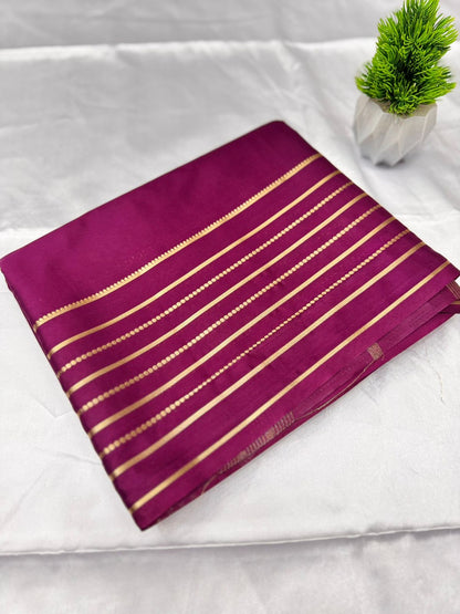 Semi Crepe Lines Border