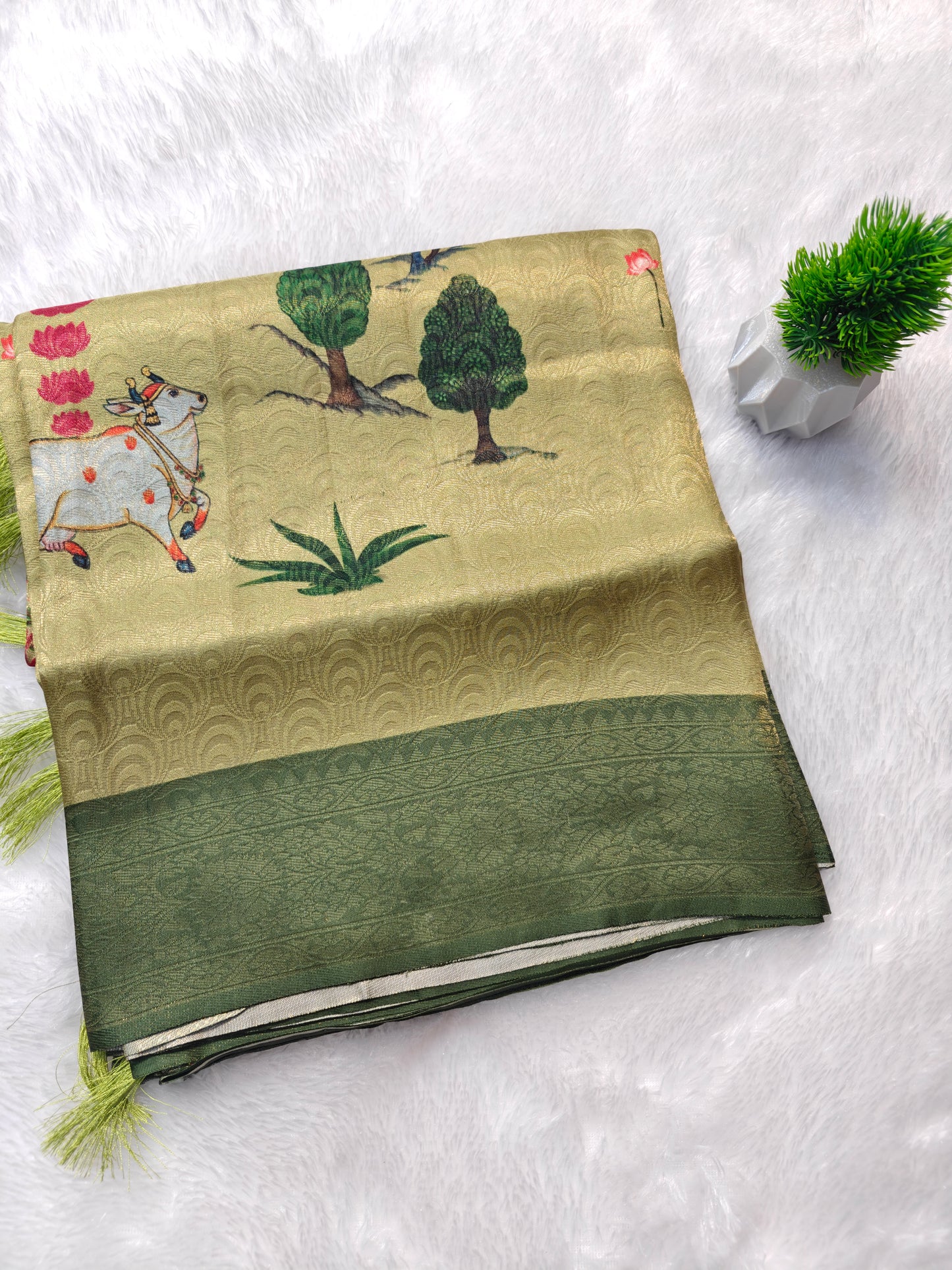 Printed Semi Silk