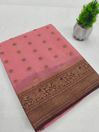 Premium Semi Khadi Georgette