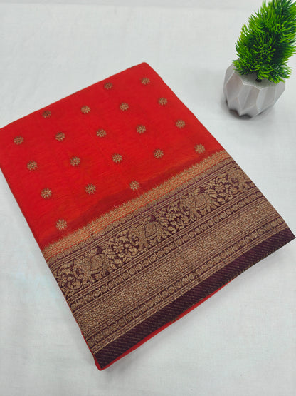 Premium Semi Khadi Georgette