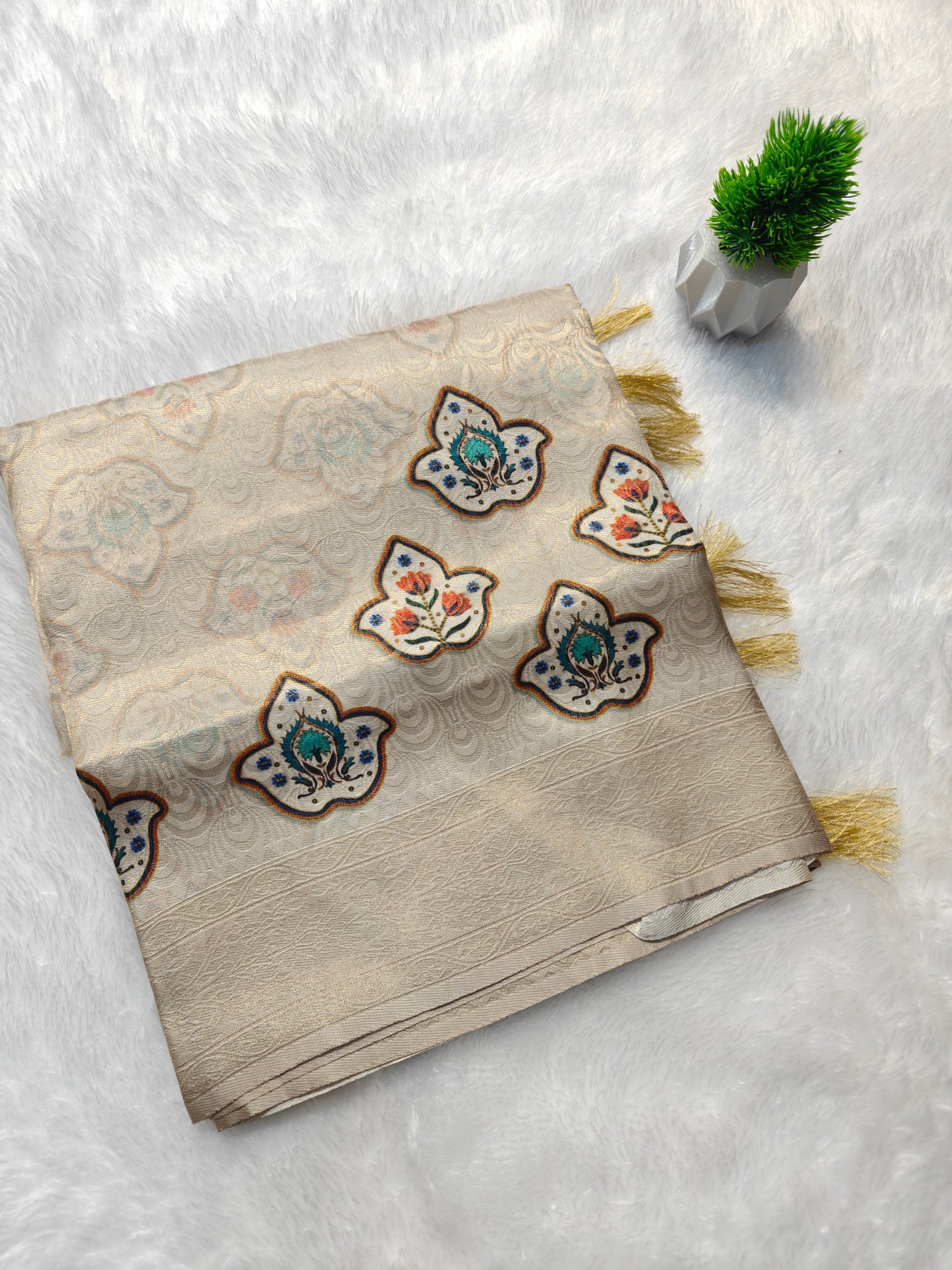 Printed Semi Silk